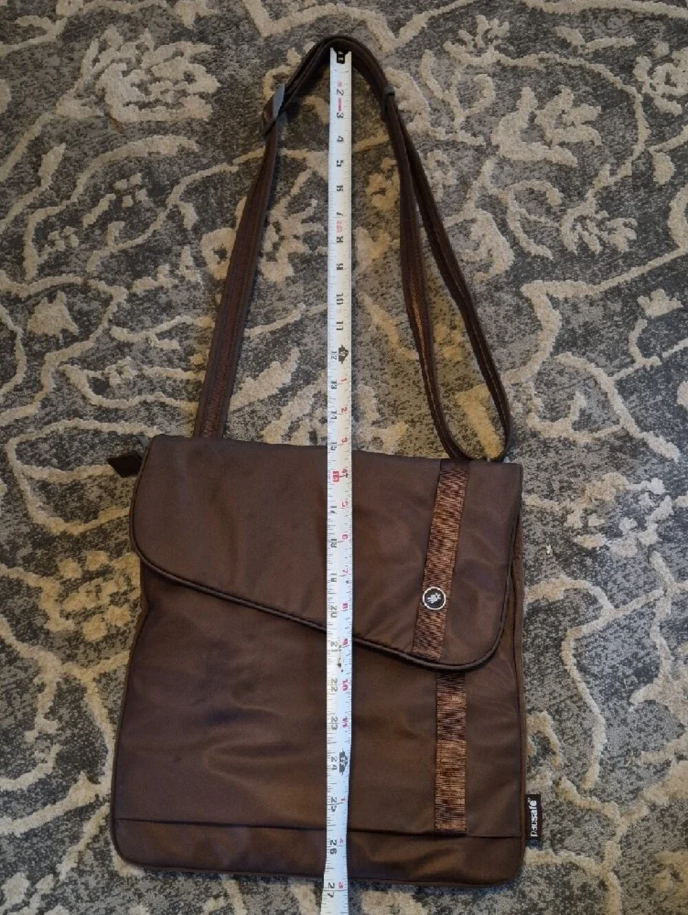 WOMEN'S Pacsafe‎ Brown Shoulder Crossbody Bag